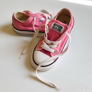 Pink All Star Low-Top Sneakers | Converse | Size 8 (Toddler)